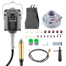 VEVOR Flex Shaft Grinder 1200W 30000RPM Flexshaft Rotary Tool 112PCS Accessories picture
