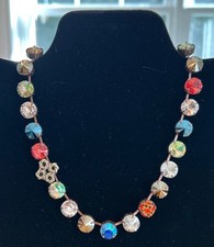 Authentic Sabika Vintage W12 Supernatural Manhattan Choker Necklace Swarovski Mu picture