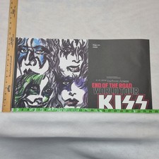 KISS End Of The Road 2019 Concert Tour Poster Limited Rare LR Arkansas Arena picture