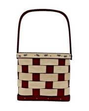 Longaberger 2014 Red & White Utensil Basket - Ants picture