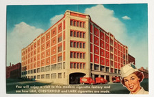 Chesterfield Lark L&M Cigarette Factory Richmond Virginia VA UNP Postcard c1960s picture