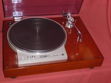 Victor JVC JL-B44 Manual Turntable Record Player Wood Plinth Tested Works Japan picture