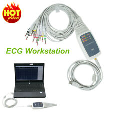 CONTEC8000G ECG Workstation 12 Lead EKG Machine Recorder PC Based SW Analyzer CE picture