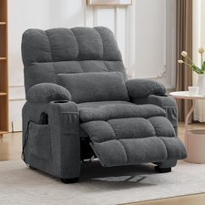 Power Recliner Chair Oversized Heat Massage Electric Reclining Chair for Home picture