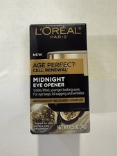 L'Oreal Paris Age Perfect Cell Renewal Midnight Eye Opener 0.5 oz NEW picture