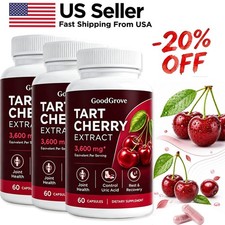 1 ~ 3 PACK Good Grove Tart Cherry Extract, Goodgrove Tart Cherry Cold Extracted picture