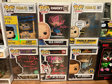 Funko Pop Autographed bundle of 6 with OCC certificates (besides Jeff Dunham ) picture