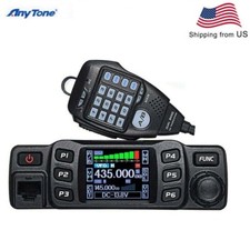 AnyTone AT-778UV 25W Ham Mobile Two Way Radio UHF VHF Dual Band Transceiver picture