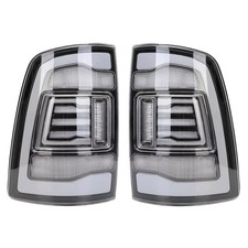 for 4th Gen Dodge Ram 1500 2500 3500 2009-2018 LED Tail Lights Clear Rear Light picture