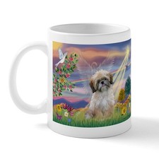 CafePress Cloud Angel & Shih Tzu Mug 11 oz Ceramic Mug (15569325) picture