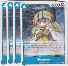 4x One Piece BLUE Kuzan One Starter Deck ST33 - EB04-026 - Bluegrass - Common picture