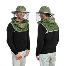 Massive Bee Store Three Layer Ventilated Beekeeping Veil in Round (3-Layer Hat, picture