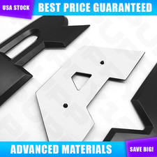 For 2015-2020 R-A-M Rear Tailgate Letters Emblems Replacement Badges Matte Black picture