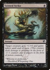 Tainted Strike - 80 - NM - Scars of Mirrodin picture