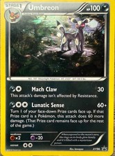Pokemon Umbreon XY96 Promo Holo Card picture