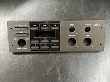 NEW 80s-90's Ford AM/FM Radio FacePlate E150 Bronco F150 RANGER DISPLAY picture