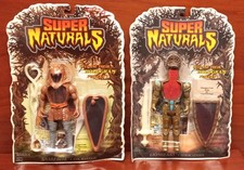 Vintage Tonka 1987 SUPER NATURALS SNAKEBITE & LIONHEART Lot Moc Sealed picture