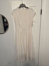 NWT Nordstrom Women Ivory Casual Dress S picture