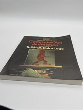 Vintage 1983 Computer Art and Animation TI-99/4A Color Logo Book Thornburg picture
