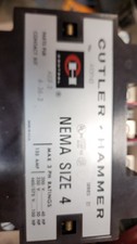 Cutler Hammer A10FN0 NEMA Size 4 Motor Starter 135A 100HP 480V Coil picture