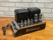 Vintage McIntosh MC 40 Tube Power Amp Amplifier - As-Is - For Repair MC40 picture