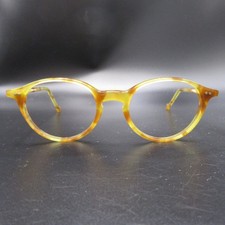 Jean Lafont Paris Jupiter 48 Amber Tortoise Eyeglass Frames 48-18-145 Made in picture