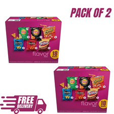 (PACK OF 2) Frito Lay Flavor Mix Chips Variety Pack, 1 oz, 18 Count picture