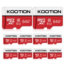 Wholesale 5/10/ 100pcs 64GB U1 C10 Ultra Micro SDXC SD TF Card High Speed Memory picture