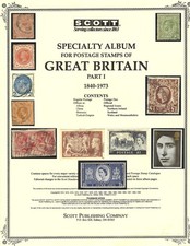 Great Britain 1840-1998 collection of 1145 stamps on 128 album pages SCV $1000+ picture
