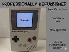 Refurbished Game Boy. DMG-01. New Caps, Screen, Backlight & USB-C Charging picture