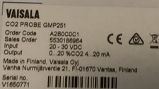 Vaisala GMP251 CO2 Probe 0-20% picture