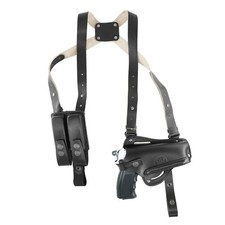 Koltster Horizontal-Vertical Shoulder & Belt Holster Double Mag Case Colt 1911 picture