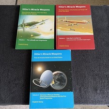 Friedrich Georg 2003 Hitler's Miracle Weapons Nuclear - 3 Volume Set picture