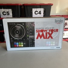 Hercules DJControl Inpulse 500 2 Channel Serato Lite DJUCED DJ Controller Tested picture