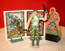 1983 GI JOE GUNG-HO MARINE 100% Complete + & RARE CARDS HASBRO ARAH cobra cobra picture