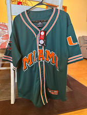 Colosseum Miami Hurricanes NCAA Jersey NWT vintage y2k picture