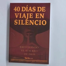 40 Days of Silent Travel Listening to God's Voice Spanish Paperback Book - USA picture