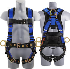 Safety Harness Fall Protection - Roof Full Body Harness Men Construction Work picture