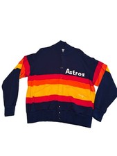 Team / Game Worn Vintage Houston Astro’s Sand/Knit Sweater Size Extra Large. picture
