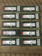 Kingston 256GB (8x32GB) DDR4-3200 PC4-25600 260-Pin SO-DIMM Non-ECC lot of 10 picture