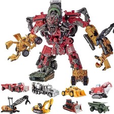 NEW 8 In 1 Oversize Devastator Action Figures Robot Transformation Toy Kids Toys picture