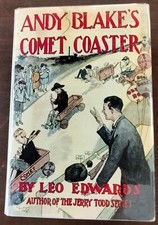 RARE Andy Blake's Comet Coaster by Leo Edwards (Poppy Ott Jerry Todd) repro dj picture