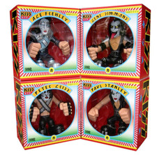 KISS Hotter Than Hell 4 Vinyl Figures 18Cm By Stronghold picture