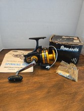 Vintage PENN 750SS Spinfisher Spinning Reel MADE IN USA - With Box & Manual picture