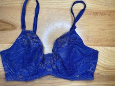 Wacoal Style: 855297 Size: 32DD Lace to Love Underwire Bra Blue  picture