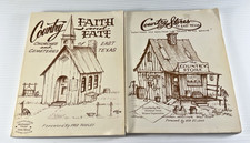 Country Faith & Fate + Country Stores East Texas History Lot PB 1990 1991 picture
