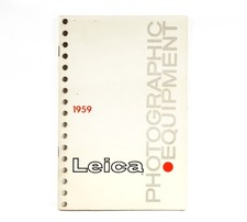 1959 LEICA Photographic Equipment Catalog Manual – M72 picture