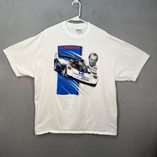 Vintage Al Holbert Porsche 962 Lowenbrau IMSA Racing T-Shirt White Size XL picture