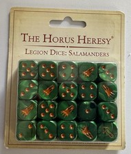 Warhammer 40K Horus Heresy Salamanders Dice New In Packet picture