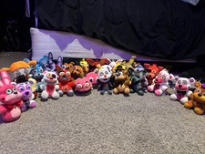 Huge Funko 7” FNAF Plush Lot 25+ Rare Retired Toy Freddy + More CHECK DESC picture